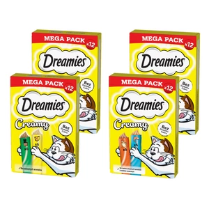 DREAMIES Kreminis mišinys skonių 48x10g