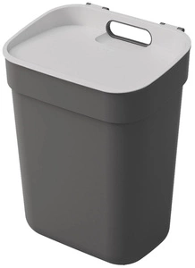 Curver šiukšliadėžė FLIP BIN"9L Sidabrinė/grafitinė