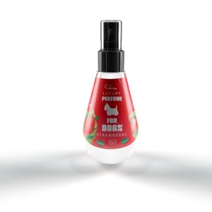 OVER ZOO Prabangūs kvepalai šunims braškės - 150ml