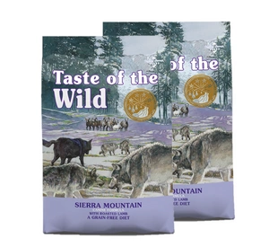 Taste of the Wild Sierra Mountain 2x5,6 kg - 3% PIGIAU