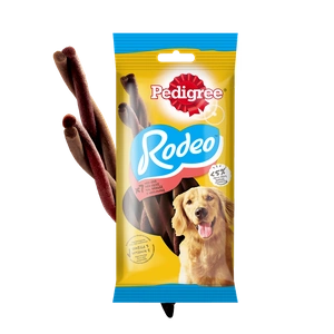PEDIGREE® Rodeo™ 123g - skanėstas suaugusiems šunims, su jautiena