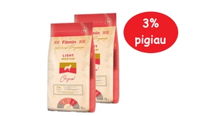 FITMIN Medium Light 2x12kg 3% PIGIAU
