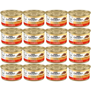 Purina Gourmet Gold Sauce Delight su jautiena 48x85g