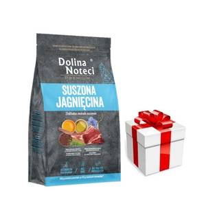 Dolina Noteci Premium Džiovintas ėdalas visų veislių katėms su ėriena 2 kg + Staigmena katei