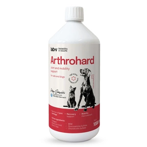 LAB-V Arthrohard 1000ml Sąnarių paramos formulė šunims ir katėms