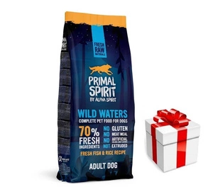 PRIMAL SPIRIT 70% Wild Waters 12kg + STAIGMENA ŠUNUI