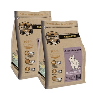 KORONA NATURY Natural-Vit maistas priekrantės žuvims 2x1,6kg