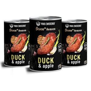 Paka Zwierzaka - Septintas dangus - Antis ir obuolys 3x400g