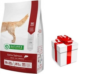 NATURES PROTECTION Extra Salmon 2kg + STAIGMENA ŠUNUI