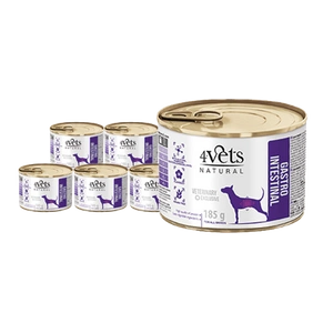 4Vets Dog Gastro Intestinal 6x185g
