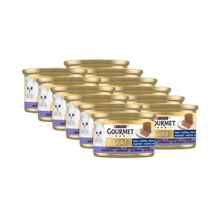 Purina Gourmet Gold putėsiai su ėriena 12x85g