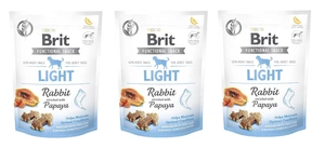 BRIT CARE DOG FUNCTIONAL SNACK LIGHT RABBIT 3x150g