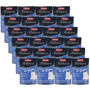 ANIMONDA Vom Feinsten Raffinesse vištiena su lašiša želė 24x85 g