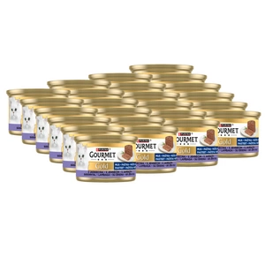 Purina Gourmet Gold putėsiai su ėriena 24x85g