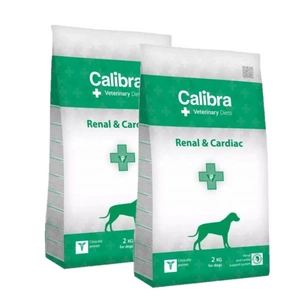 Calibra Veterinary Diets Dog Renal Cardiac 2x2kg