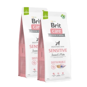 BRIT CARE Sustainable Sensitive Insect & Fish 2x12kg