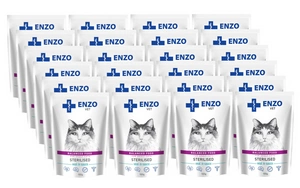 ENZO VET Sterilizuota su veršiena padaže 24x100g