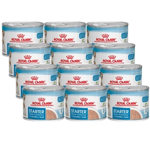 ROYAL CANIN Starter Mousse Mother & Babydog 12x195g šlapio maisto - putėsiai, skirti kalėms nėštumo, žindymo laikotarpiu ir šuniukams