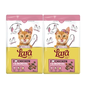 VERSELE-LAGA Lara Junior 2x1.9kg - Maistas kačiukams ir jaunoms katėms