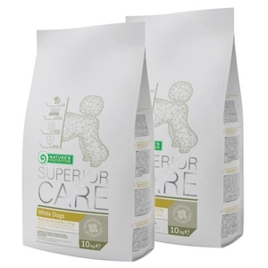 NATURES PROTECTION Superior Care Small Mini White Dogs Adult 2x10kg