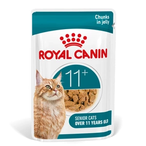 ROYAL CANIN drėgnas kačių maistas, Senior Ageing 11+, želė 12x85g