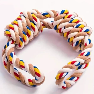 Medvilninė virvė šunims didelis xxl 60cm