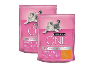 Purina One Junior vištienos maistas kačiukams 2x800g