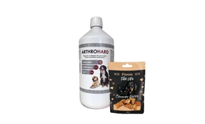LAB-V Arthrohard 1000ml Sąnarių paramos formulė šunims ir katėms + Fitmin skanėstas NEMOKAMAI
