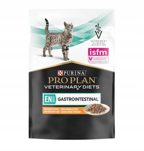 PURINA Veterinary PVD EN Gastrointestinal Vištiena virškinimo trakte 85g paketėlis
