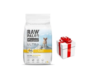 Vetexpert RAW PALEO ULTRA TURKEY PUPPY MINI 2KG + Staigmena Šunui