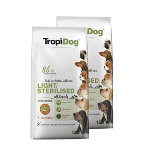 TROPIDOG Premium light/sterilised 2x12kg