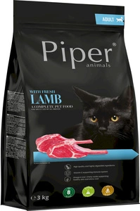 DOLINA NOTECI Piper Animals su ėriena katėms 3kg