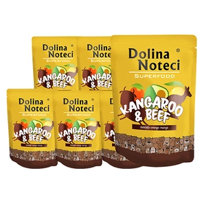 DOLINA NOTECI SUPERFOOD kengūriena ir jautiena 10x300g šlapio šunų ėdalo