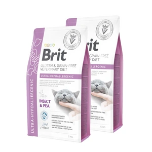 BRIT GF Veterinary Diets Cat Ultra-Hypoallergenic 2x5kg
