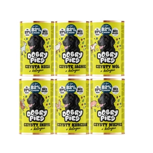 Good Dog Mono Goat su kolagenu 6x400g