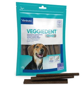 Virbac Veggiedent Fresh Bite M (10-30 kg) 15 vnt.