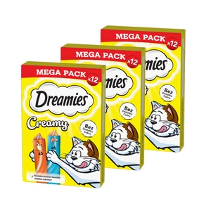 DREAMIES Kreminis su vištiena ir lašiša 36x10g