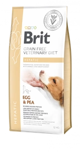Brit gf veterinary diets dog Hepatic 12kg