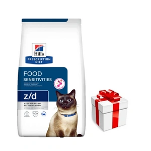 HILL'S PD Prescription Diet Feline z/d Maisto jautrumas 6 kg + Staigmena katei
