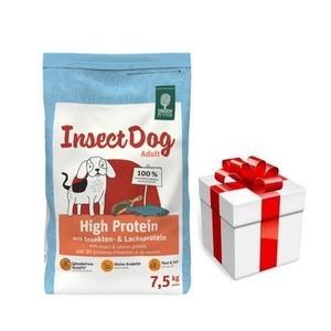 GREEN PETFOOD InsectDog High Protein 7,5kg + Staigmena Šunui