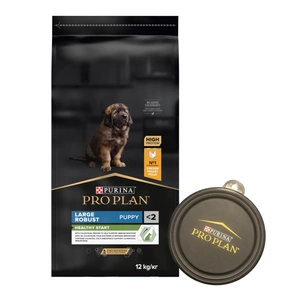 Purina Pro Plan Large Puppy Robust Optistart, vištiena ir ryžiai 12kg + dubuo NEMOKAMAI!!!