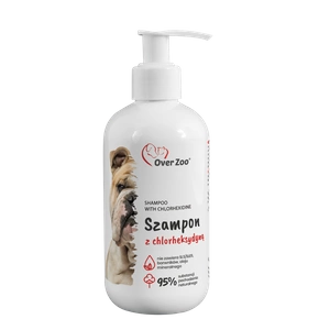 OVER ZOO Šampūnas su chlorheksidinu 250ml