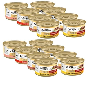 Purina Gourmet Gold Mišrių skonių 48x85g