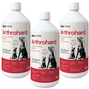 LAB-V Arthrohard 3x1000ml Sąnarių paramos formulė šunims ir katėms