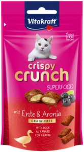 Vitakraft CRISPY CRUNCH su antiena ir aronijomis katėms 60g