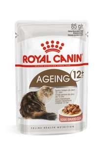 ROYAL CANIN Ageing +12 24x85g Jell-O drėgnas ėdalas vyresnio amžiaus katėms