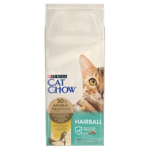 PURINA Cat Chow ėdalas plaukuotosioms kojytėms su vištiena 15kg