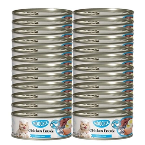 MOOCHIE VIŠTIENOS PATIEKALAS KAULŲ SRIUBE 24x156 g