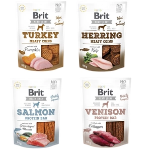 BRIT Jerky Snack Mixed Flavours 4x80g