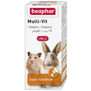 MULTI-VIT SM. ANIMAL + VIT.C  20ML - vitaminų papildas triušiams ir graužikams